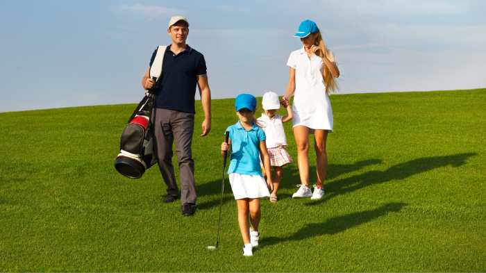 Family-friendly golf vacations